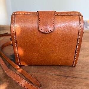 Elegant Tan Leather Mini Bag